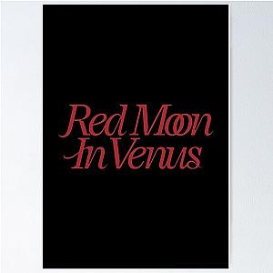 Kali Uchis Red Moon In Venus Black Poster