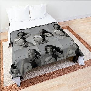 Kali Uchis B&W Aesthetic Comforter