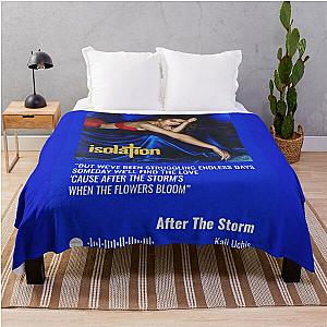 Kali Uchis "After The Storm" Song Poster Throw Blanket