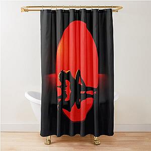 Kali Uchis Red Moon In Venus Black Shower Curtain