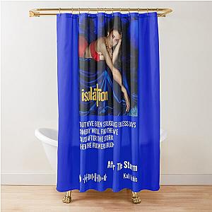 Kali Uchis "After The Storm" Song Poster Shower Curtain