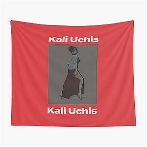 Kali Uchis Art (red) Tapestry