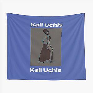 Kali Uchis Art (blue) Tapestry