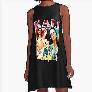 Kali Uchis singer A-Line Dress