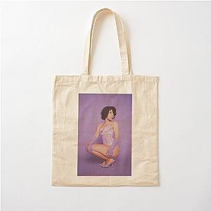 Kali Uchis in purple Cotton Tote Bag