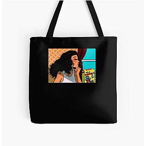 Kali uchis fan love All Over Print Tote Bag