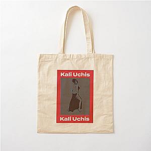 Kali Uchis Art (red) Cotton Tote Bag